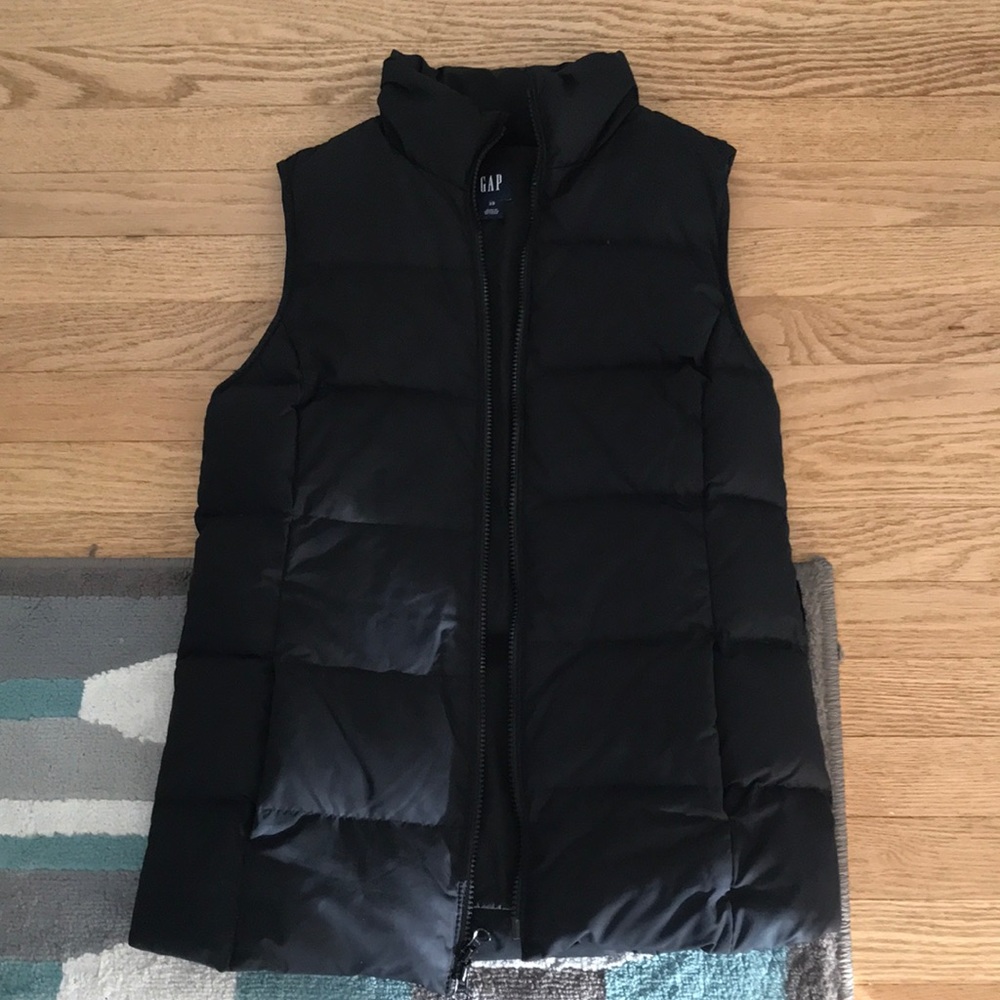 Puffy Black Vest